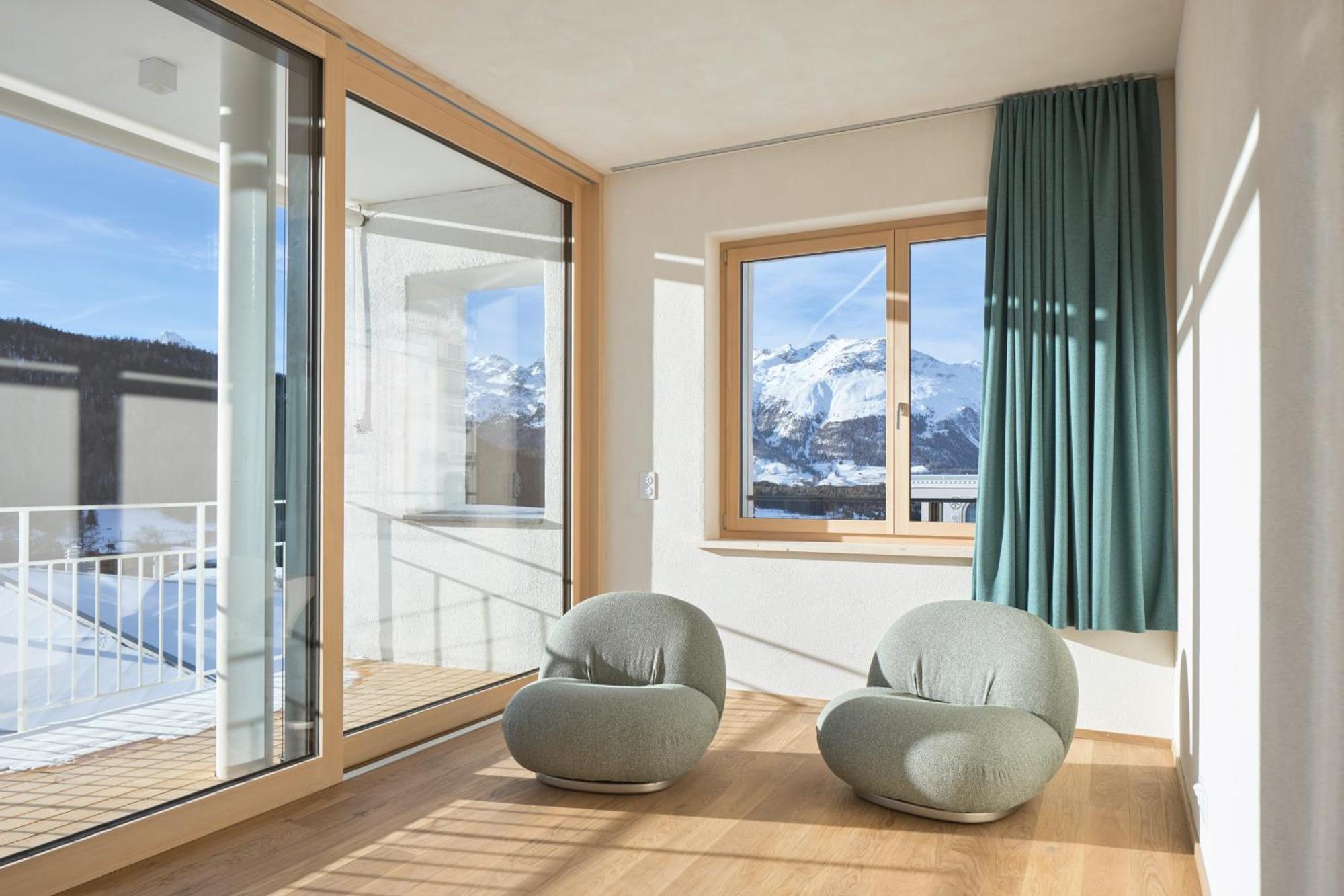 Hotel Maistra 160 Pontresina Esterno foto