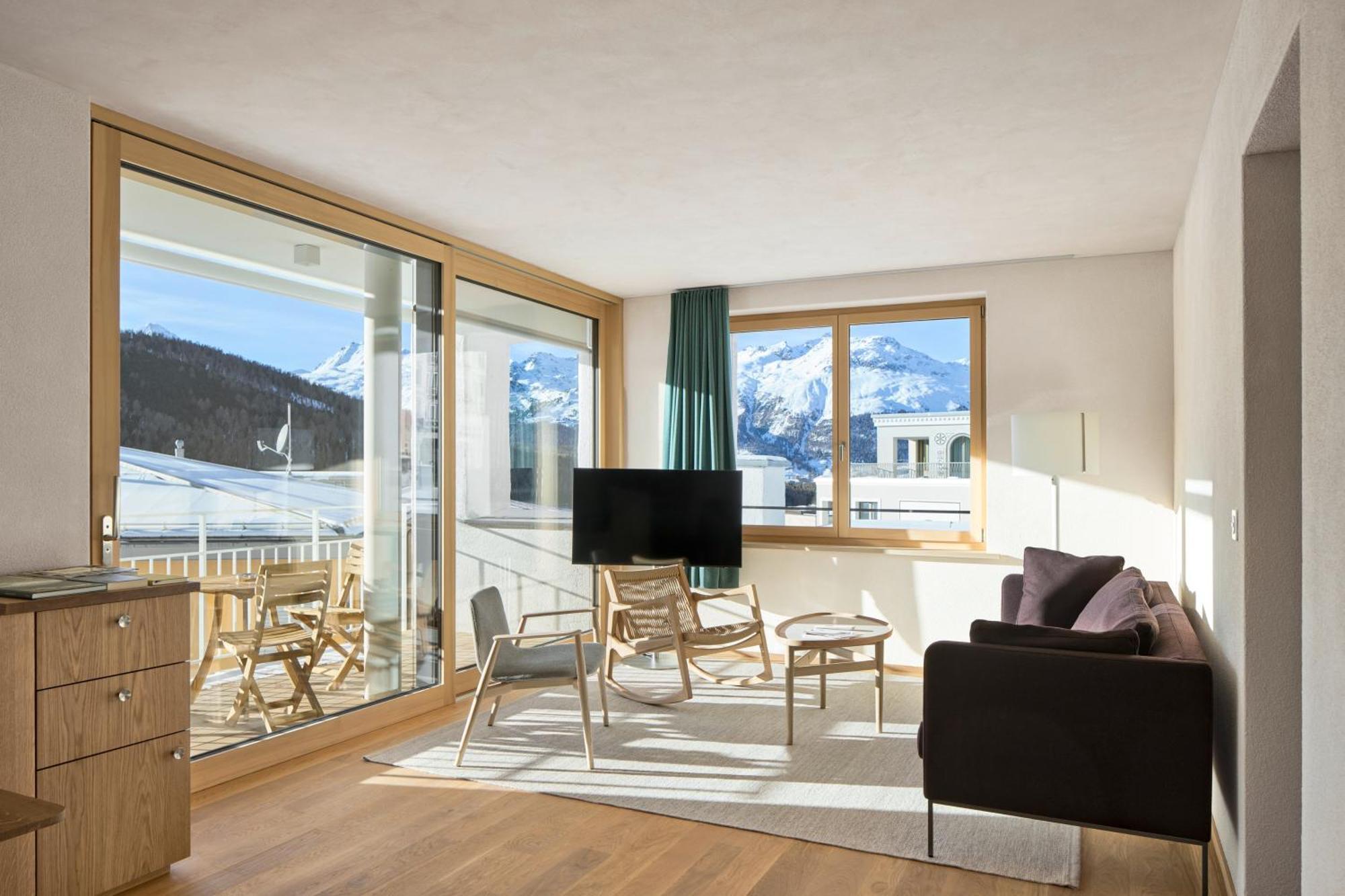 Hotel Maistra 160 Pontresina Esterno foto