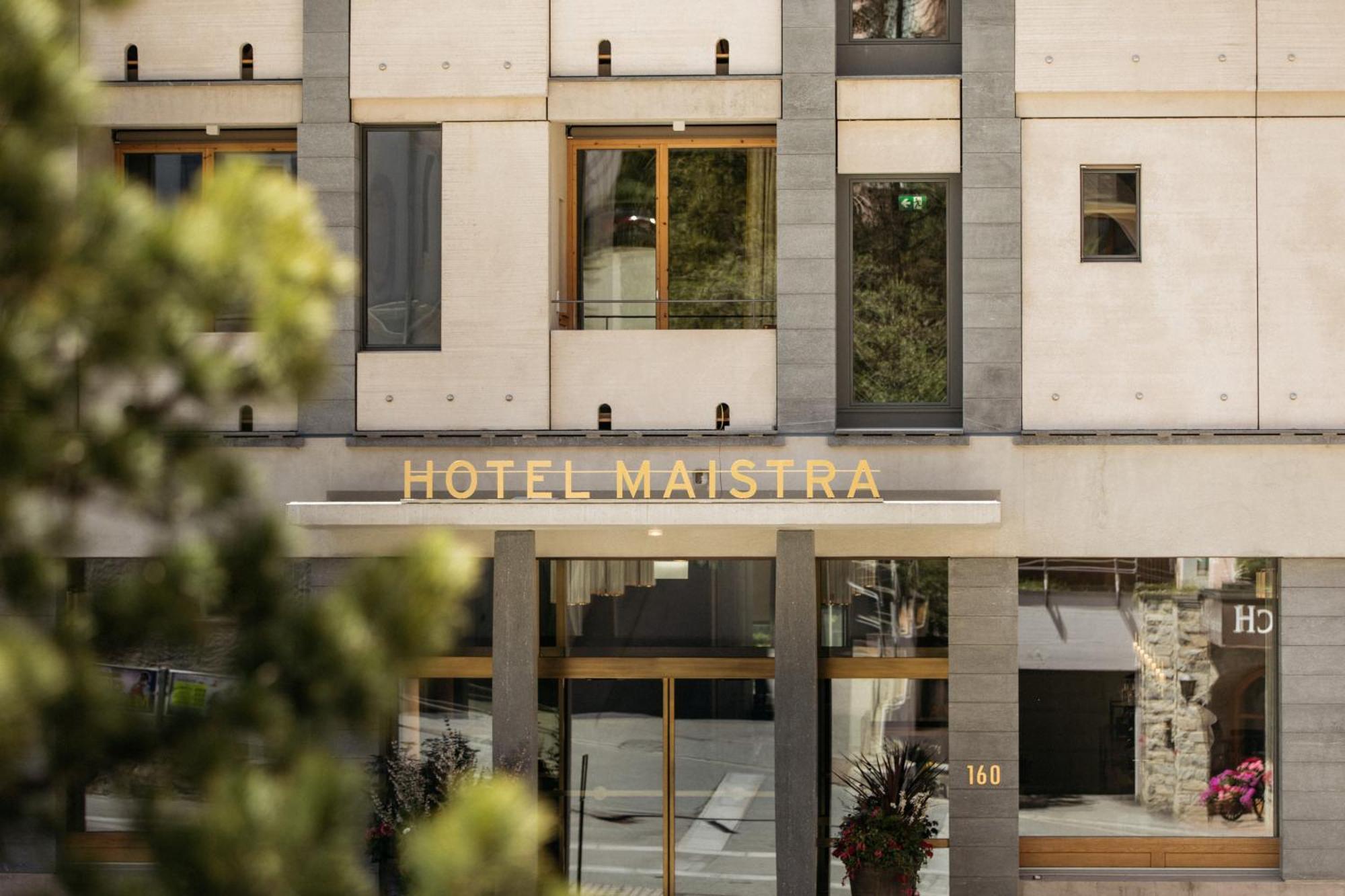 Hotel Maistra 160 Pontresina Esterno foto